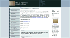 Desktop Screenshot of dndplywoodonline.com